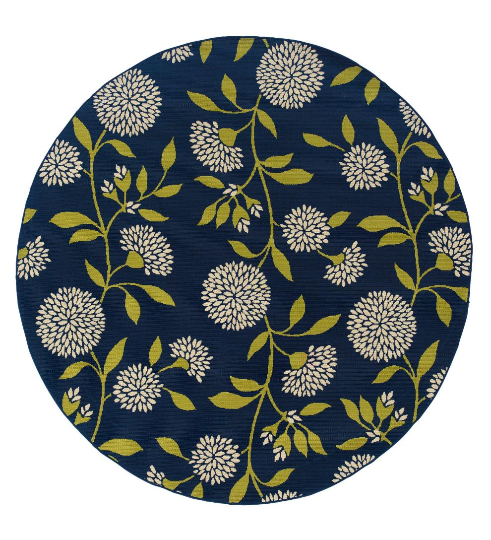 Plow &amp; Hearth Area Rugs | Indoor Living Floral Surry Indoor/Outdoor Polypropylene Area Rug