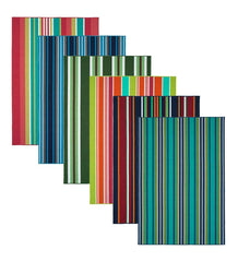 Plow &amp; Hearth Area Rugs | Indoor Living Indoor/Outdoor Dorset Stripe Textured Polyester Rug