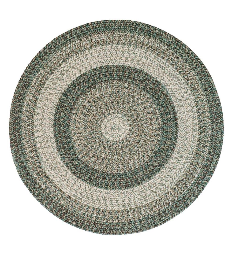 Plow &amp; Hearth Area Rugs | Indoor Living Indoor/Outdoor Oval Woodridge Braided Polypropylene Rug