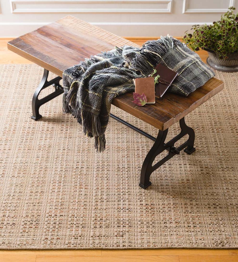 Plow &amp; Hearth Area Rugs | Indoor Living Newberry Wool Area Rugs