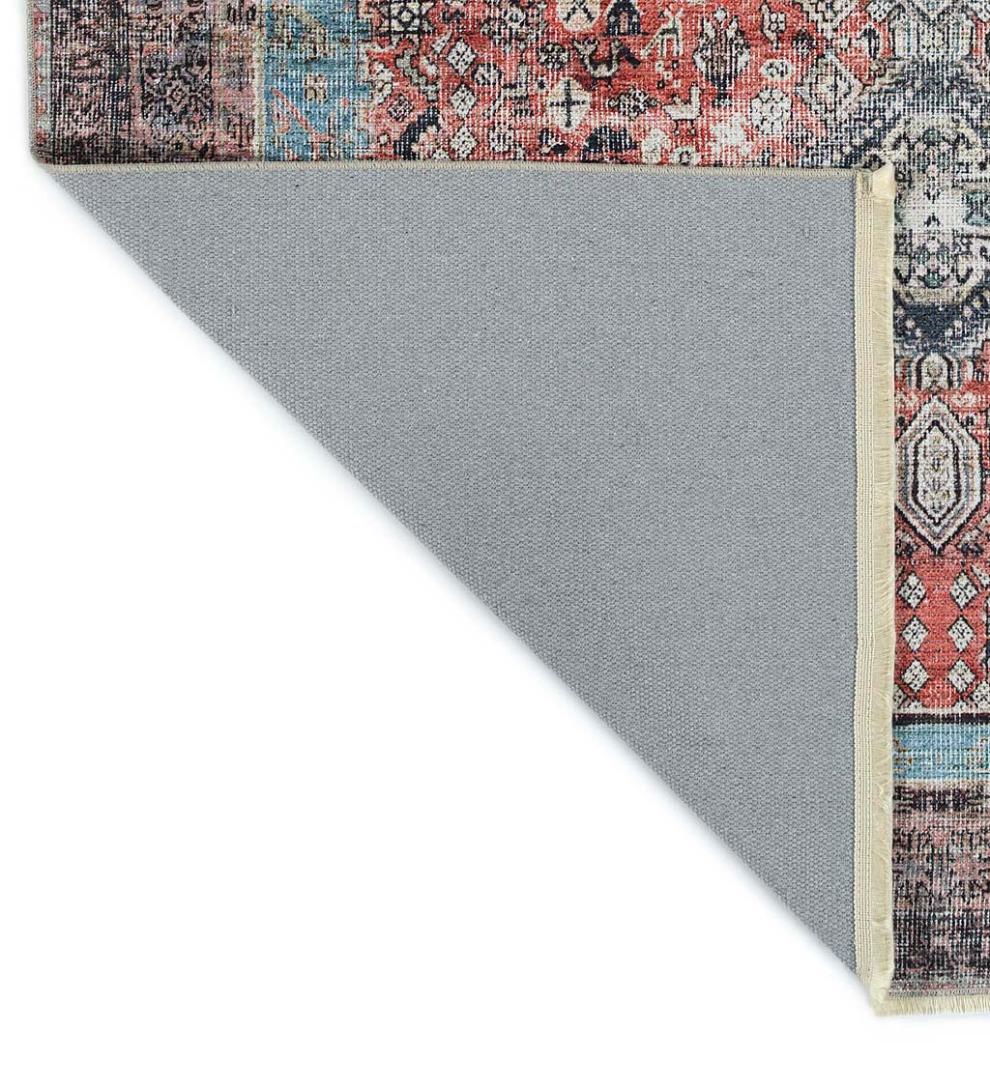 Plow &amp; Hearth Area Rugs | Indoor Living Riverside Dawn Easy-Care Polyester Area Rug