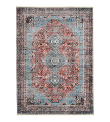 Plow &amp; Hearth Area Rugs | Indoor Living Riverside Dawn Easy-Care Polyester Area Rug