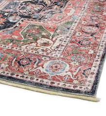 Plow &amp; Hearth Area Rugs | Indoor Living Riverside Dusk Easy-Care Polyester Area Rug