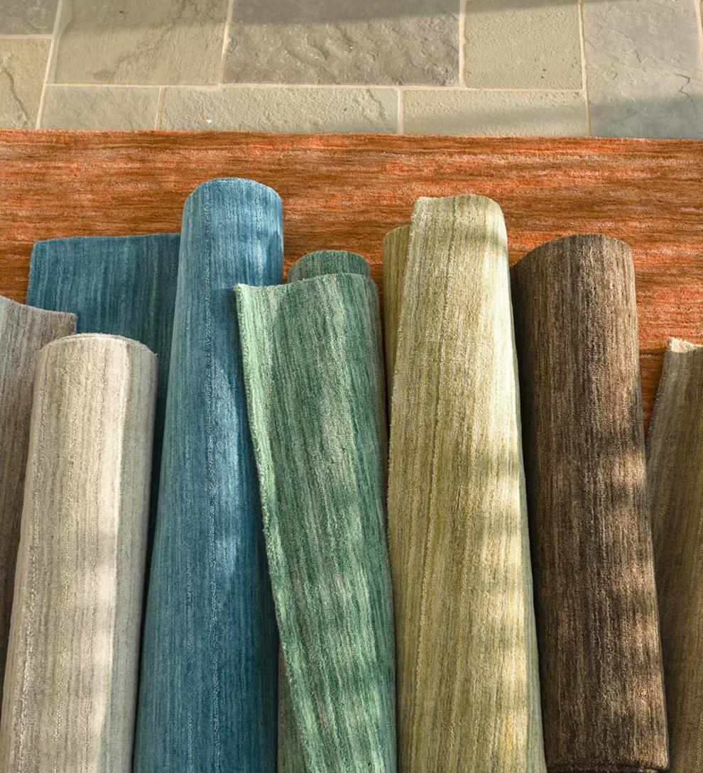 Plow &amp; Hearth Area Rugs | Indoor Living Santa Clara Wool Area Rug