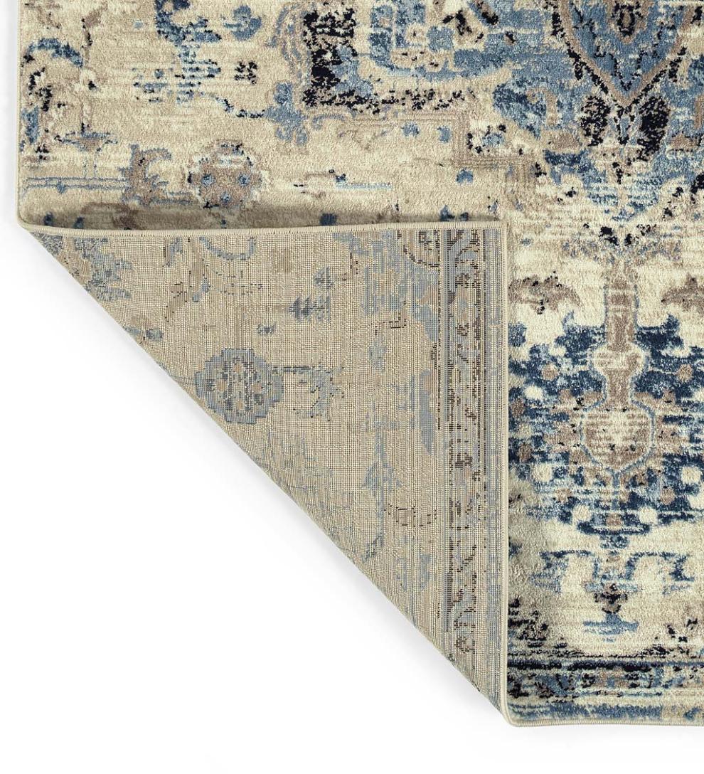 Plow &amp; Hearth Area Rugs | Indoor Living Springfield Panel Polyester Area Rug