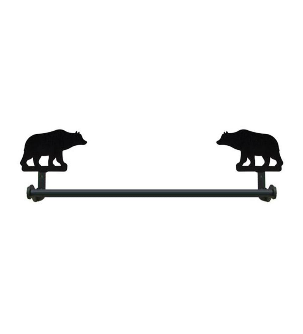 Plow &amp; Hearth Bath Accessories | Indoor Living Usa-Made Wrought Iron Decorative Towel Bars