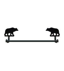 Plow &amp; Hearth Bath Accessories | Indoor Living Usa-Made Wrought Iron Decorative Towel Bars