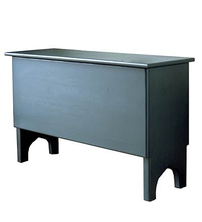 Plow &amp; Hearth Bedroom Furniture | Indoor Living Country Blanket Trunk In Solid Pine - Avocado Green