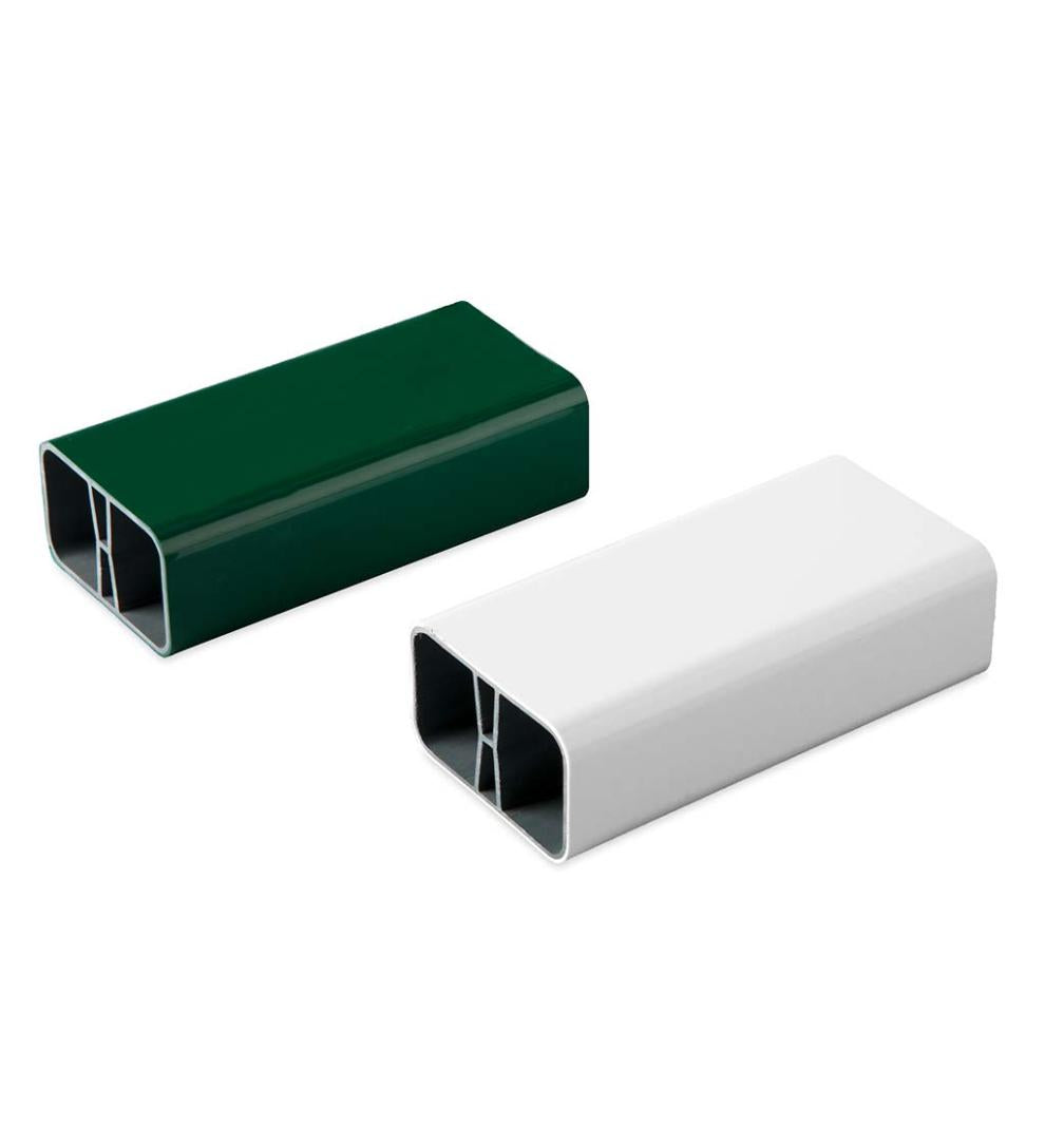 Plow &amp; Hearth Benches &amp; Chairs | Outdoor Living Large 3-Seater Weatherproof Pvc Garden Bench - Green