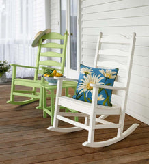 Plow &amp; Hearth Benches &amp; Chairs | Outdoor Living Polywood® Outdoor Rocker And Side Table