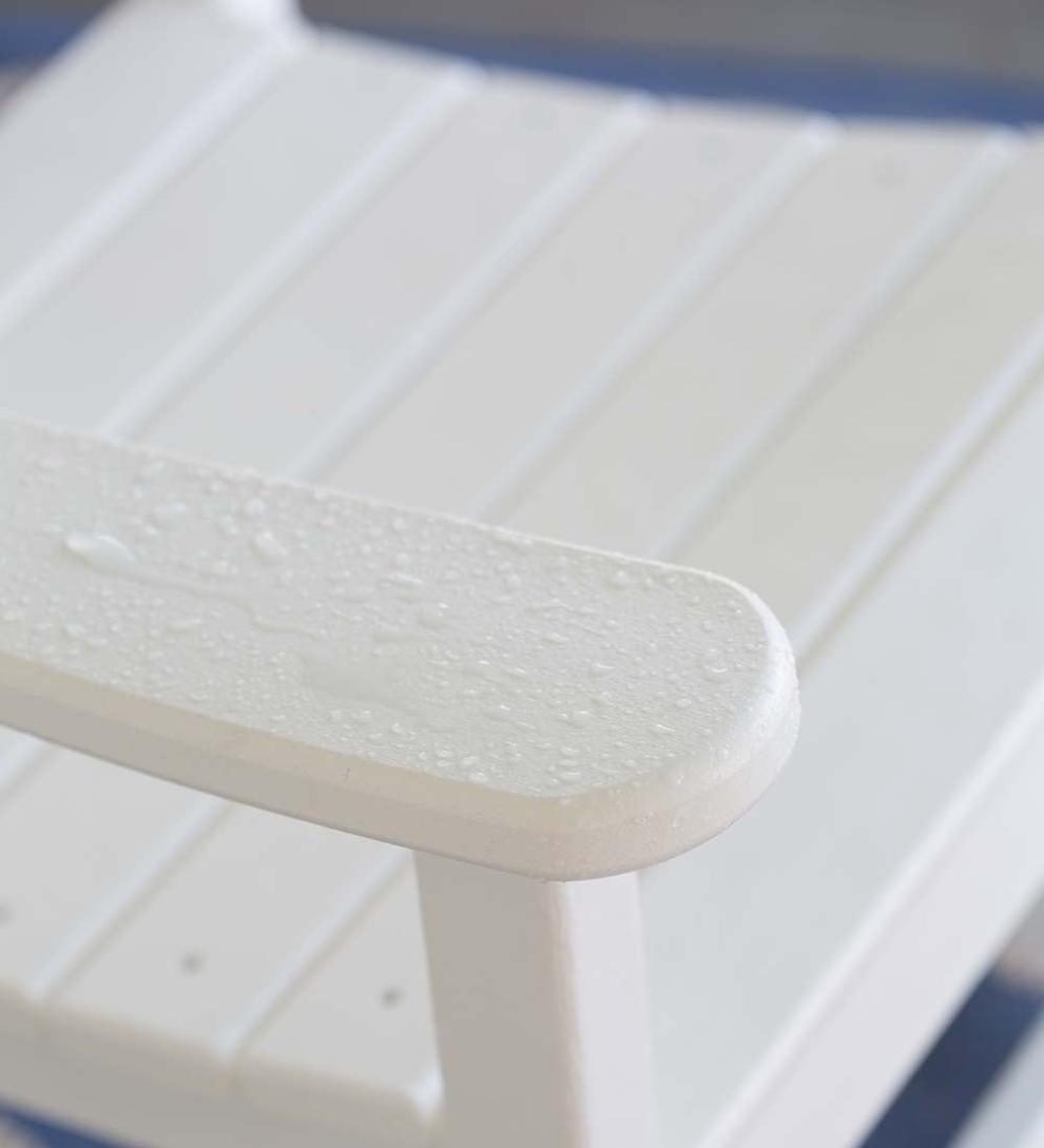 Plow &amp; Hearth Benches &amp; Chairs | Outdoor Living Polywood® Outdoor Rocker And Side Table