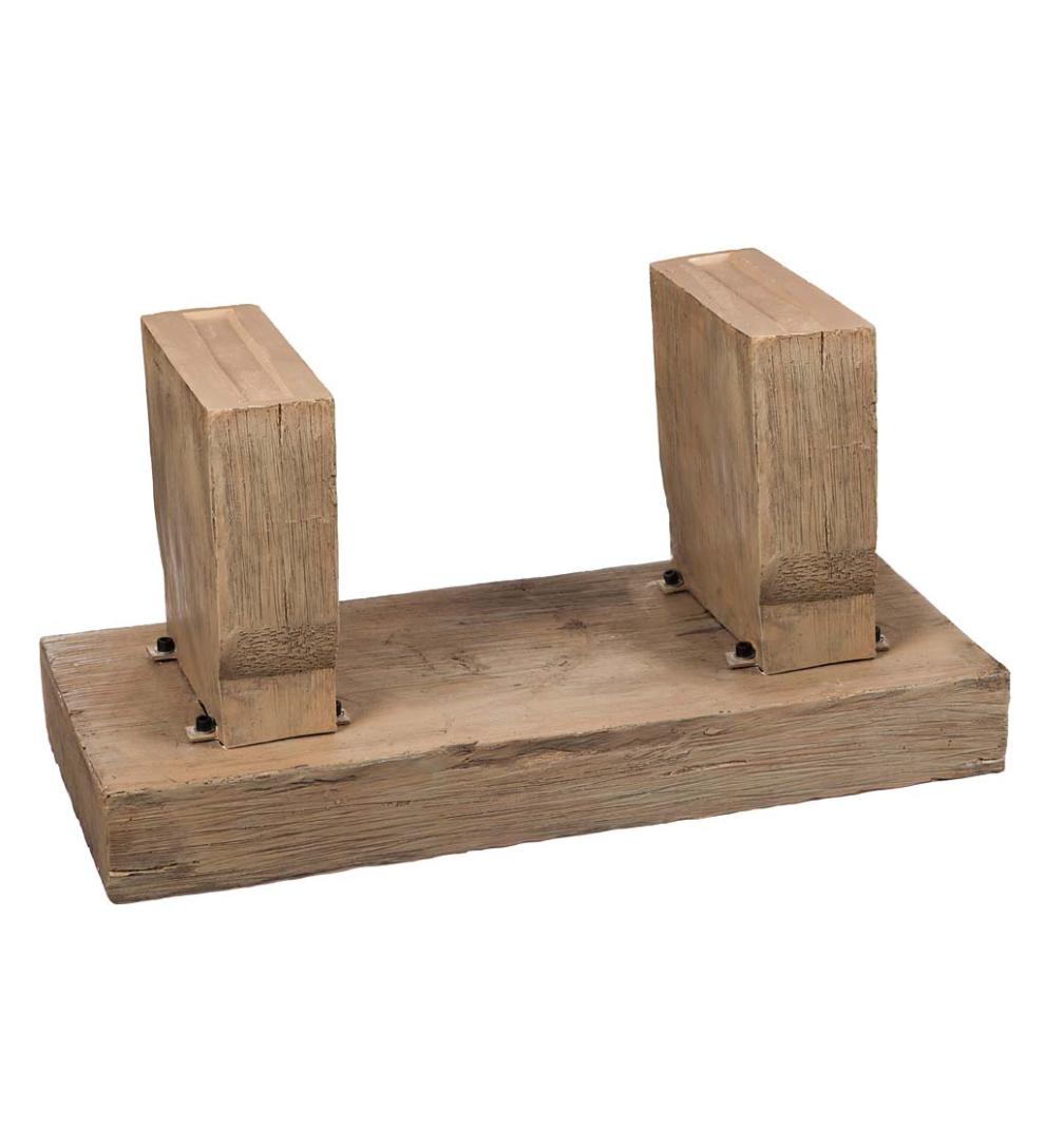 Plow &amp; Hearth Benches &amp; Chairs | Outdoor Living Those We Love Memorial Garden Bench