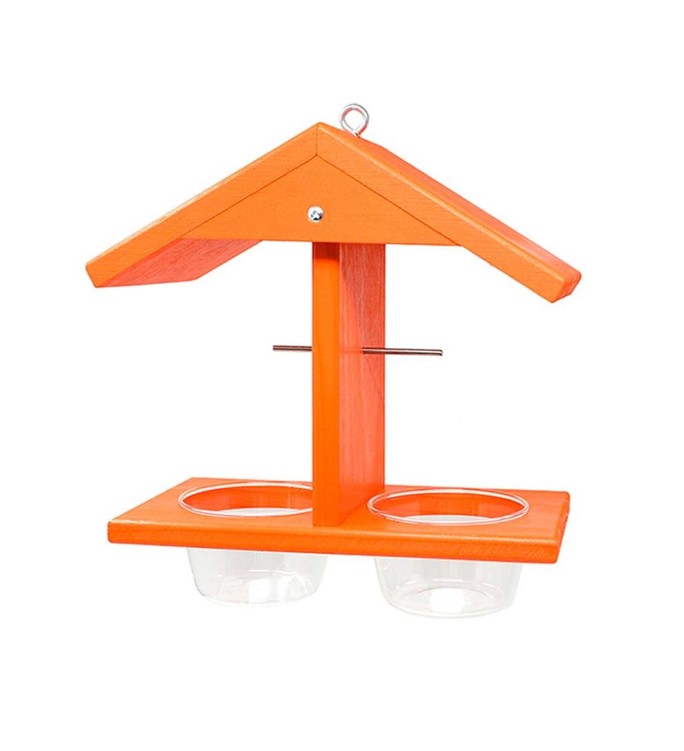 Plow &amp; Hearth Bird Feeders | Yard &amp; Garden Double Fruit And Jelly Bird Feeder