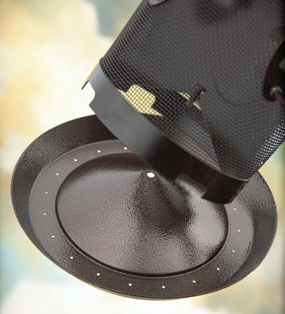 Plow &amp; Hearth Bird Feeders | Yard &amp; Garden Giant Combo All-Metal Screen Bird Feeder