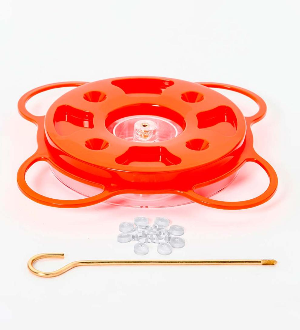 Plow &amp; Hearth Bird Feeders | Yard &amp; Garden Oriolefest Oriole Feeder, 12 Oz.