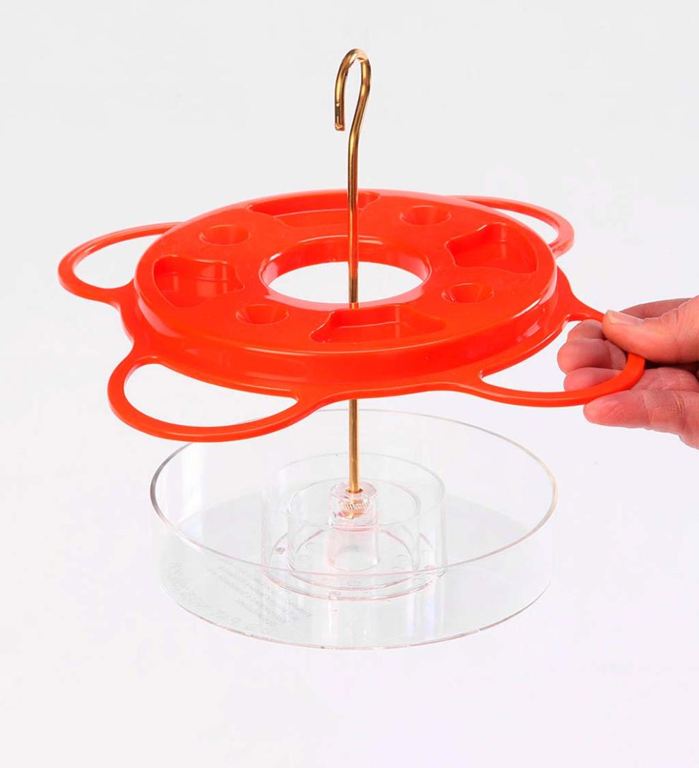 Plow &amp; Hearth Bird Feeders | Yard &amp; Garden Oriolefest Oriole Feeder