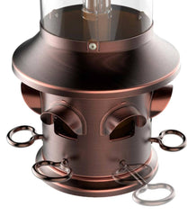 Plow &amp; Hearth Bird Feeders | Yard &amp; Garden Squirrel-X5 Squirrel-Resistant Hanging Bird Feeder