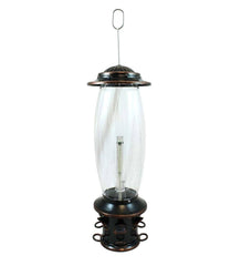 Plow &amp; Hearth Bird Feeders | Yard &amp; Garden Squirrel-X6 Squirrel-Resistant Hanging Bird Feeder