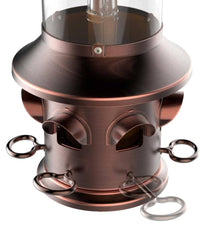 Plow &amp; Hearth Bird Feeders | Yard &amp; Garden Squirrel-X6 Squirrel-Resistant Hanging Bird Feeder