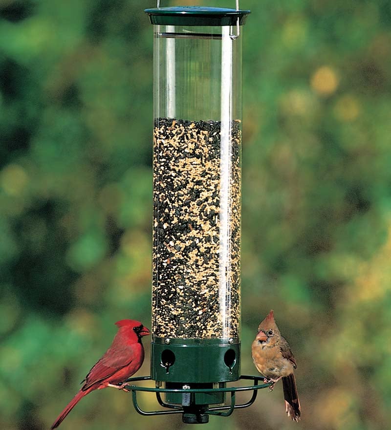 Plow &amp; Hearth Bird Feeders | Yard &amp; Garden Yankee Flipper® Bird Feeder