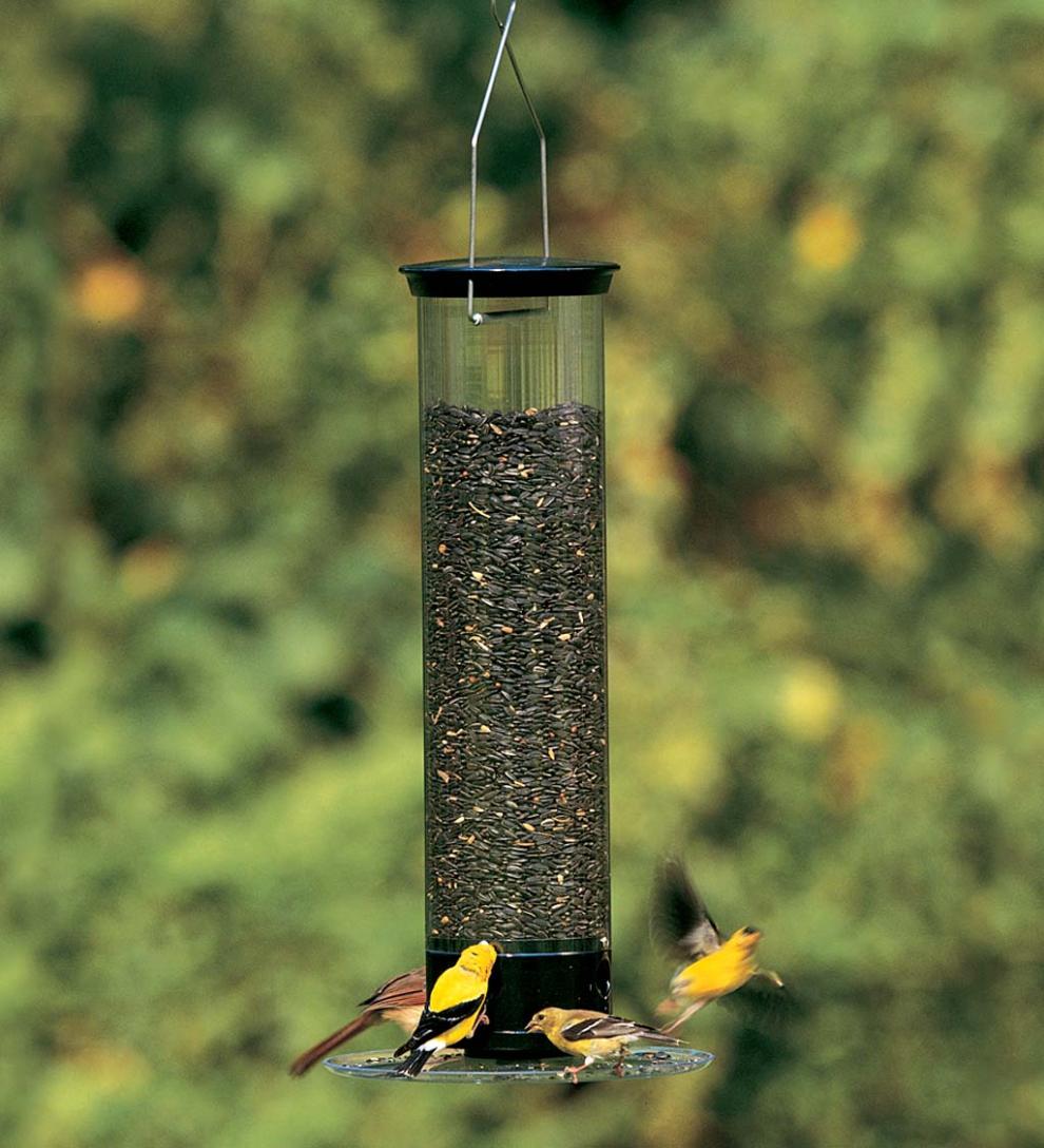 Plow &amp; Hearth Bird Feeders | Yard &amp; Garden Yankee Tipper Bird Feeder