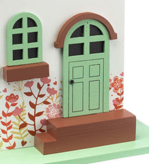 Plow &amp; Hearth Birdhouses | Yard &amp; Garden Hand-Painted Blessed Birdhouse With Floral Details