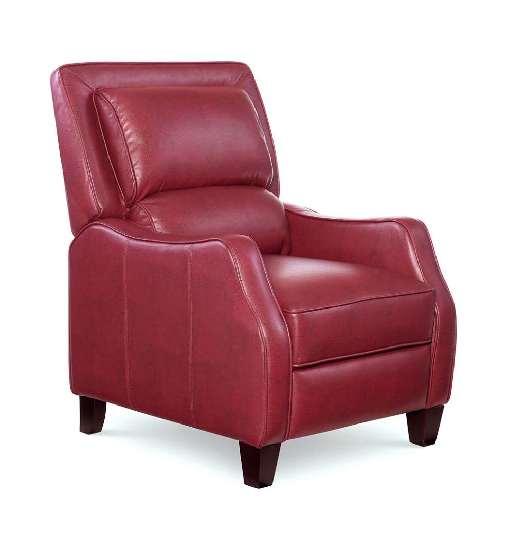Plow &amp; Hearth Chairs &amp; Rockers | Indoor Living Duncan Vegan Leather Recliner - Brown