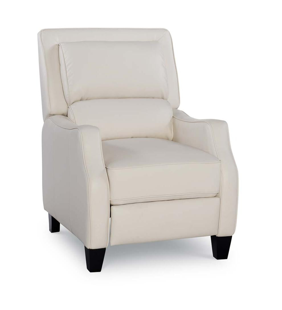 Plow &amp; Hearth Chairs &amp; Rockers | Indoor Living Duncan Vegan Leather Recliner - Brown