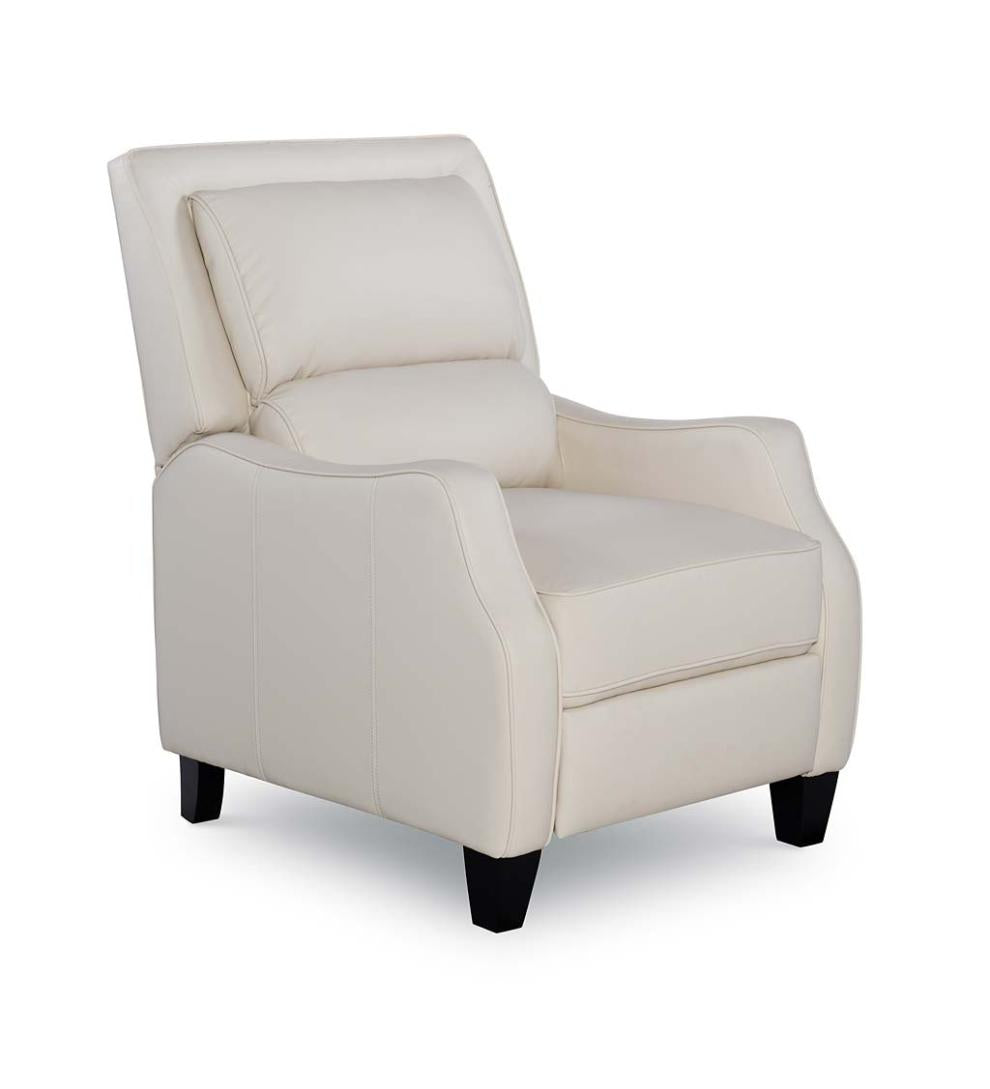 Plow &amp; Hearth Chairs &amp; Rockers | Indoor Living Duncan Vegan Leather Recliner - Brown