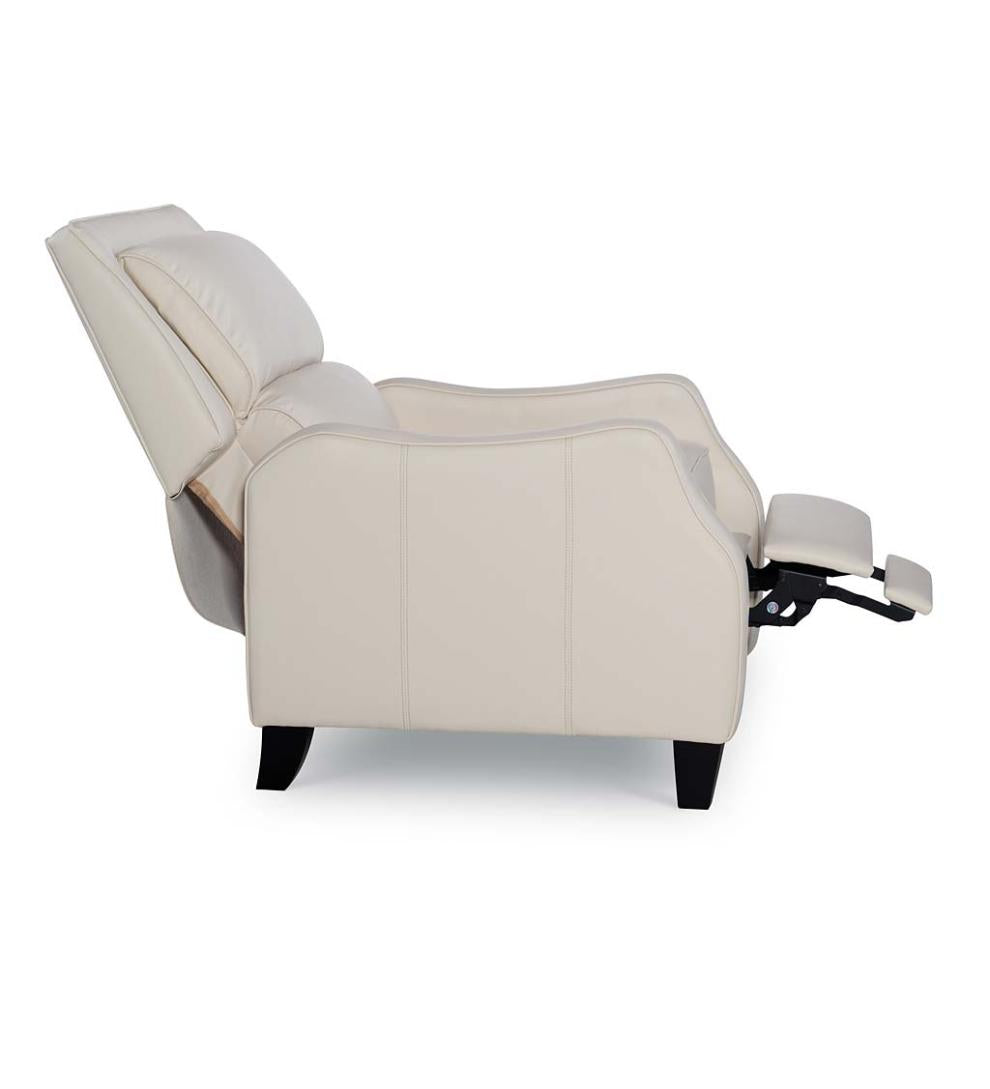 Plow &amp; Hearth Chairs &amp; Rockers | Indoor Living Duncan Vegan Leather Recliner - Brown