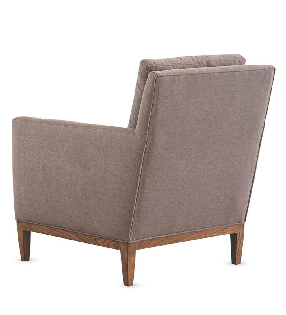 Plow &amp; Hearth Chairs &amp; Rockers | Indoor Living Eco-Friendly Handmade Upholstered Studio Chair, Made In Usa - Brussels Linen