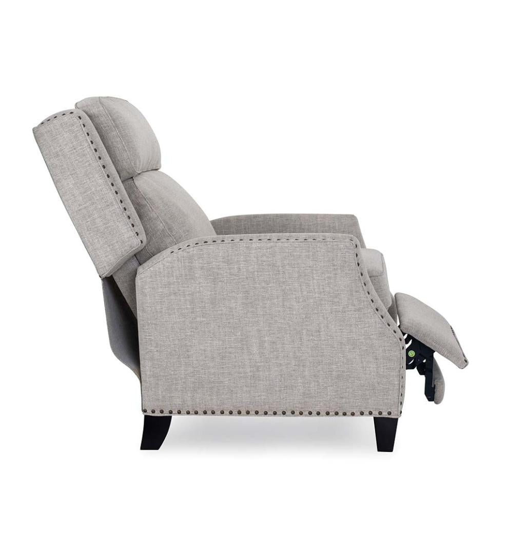 Plow &amp; Hearth Chairs &amp; Rockers | Indoor Living Lexington Hidden Recliner Arm Chair With Lumbar Support - Jovan Earth