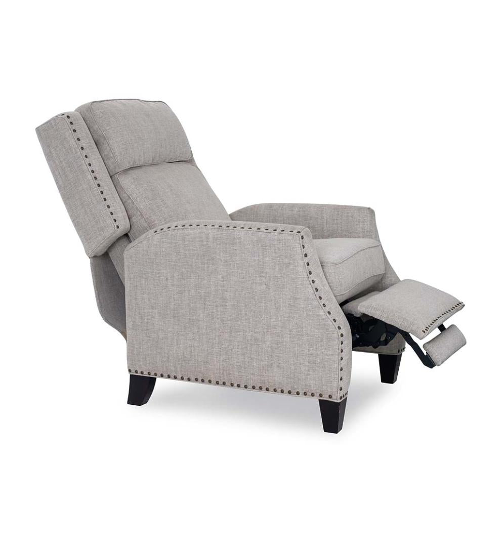 Plow &amp; Hearth Chairs &amp; Rockers | Indoor Living Lexington Hidden Recliner Arm Chair With Lumbar Support - Jovan Earth