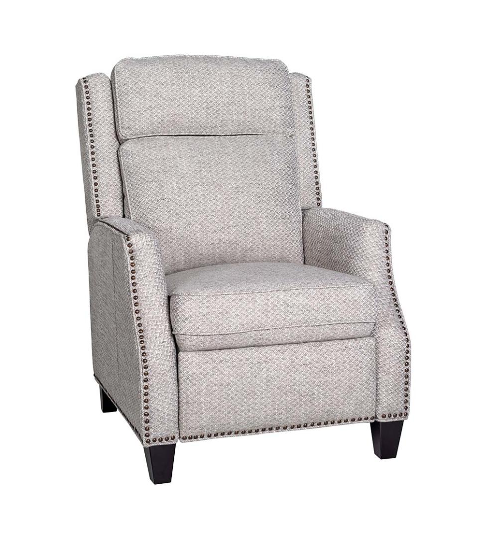 Plow &amp; Hearth Chairs &amp; Rockers | Indoor Living Lexington Hidden Recliner Arm Chair With Lumbar Support - Jovan Earth