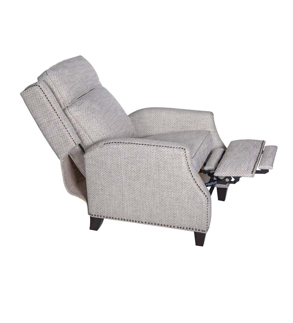 Plow &amp; Hearth Chairs &amp; Rockers | Indoor Living Lexington Hidden Recliner Arm Chair With Lumbar Support - Jovan Earth