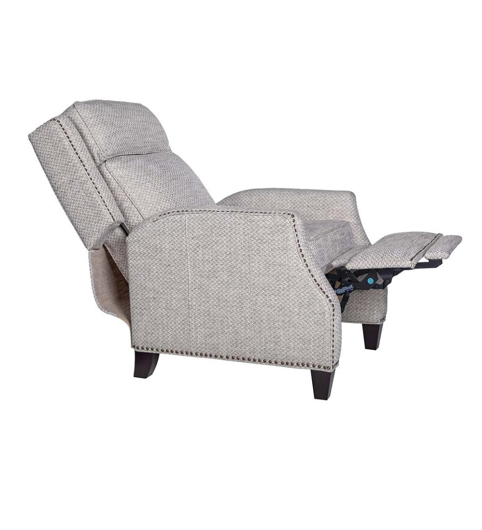 Plow &amp; Hearth Chairs &amp; Rockers | Indoor Living Lexington Hidden Recliner Arm Chair With Lumbar Support - Jovan Earth