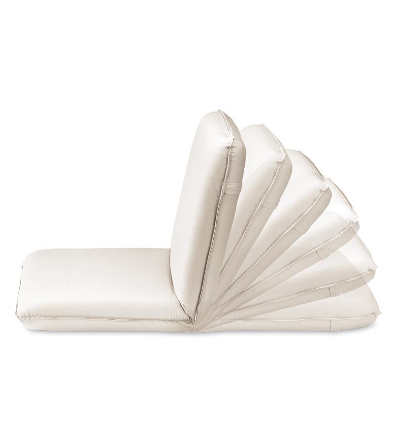 Plow &amp; Hearth Chairs &amp; Rockers | Indoor Living Multiangle Floor Chair With Adjustable Back