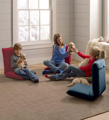 Plow &amp; Hearth Chairs &amp; Rockers | Indoor Living Multiangle Floor Chair With Adjustable Back