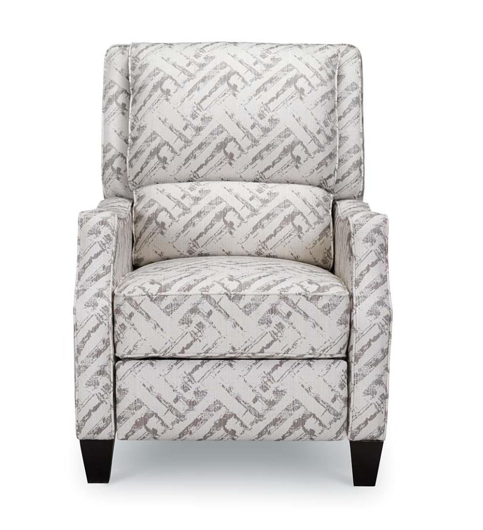 Plow &amp; Hearth Chairs &amp; Rockers | Indoor Living Timothy Linen Recliner Arm Chair - Grey