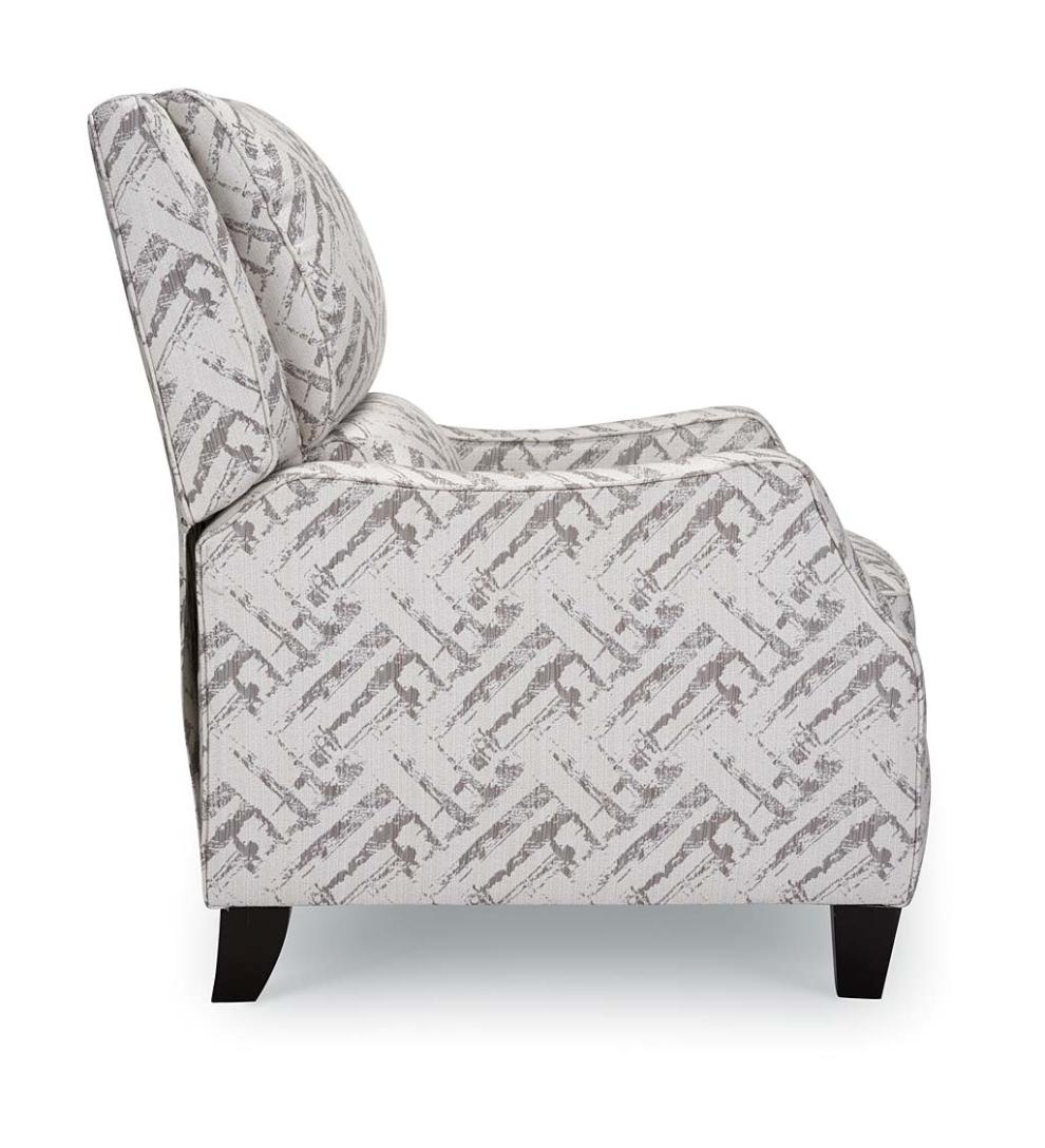 Plow &amp; Hearth Chairs &amp; Rockers | Indoor Living Timothy Linen Recliner Arm Chair - Grey