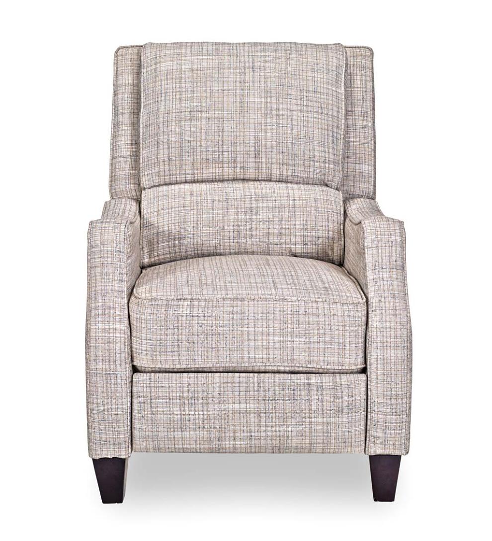Plow &amp; Hearth Chairs &amp; Rockers | Indoor Living Timothy Linen Recliner Arm Chair - Grey