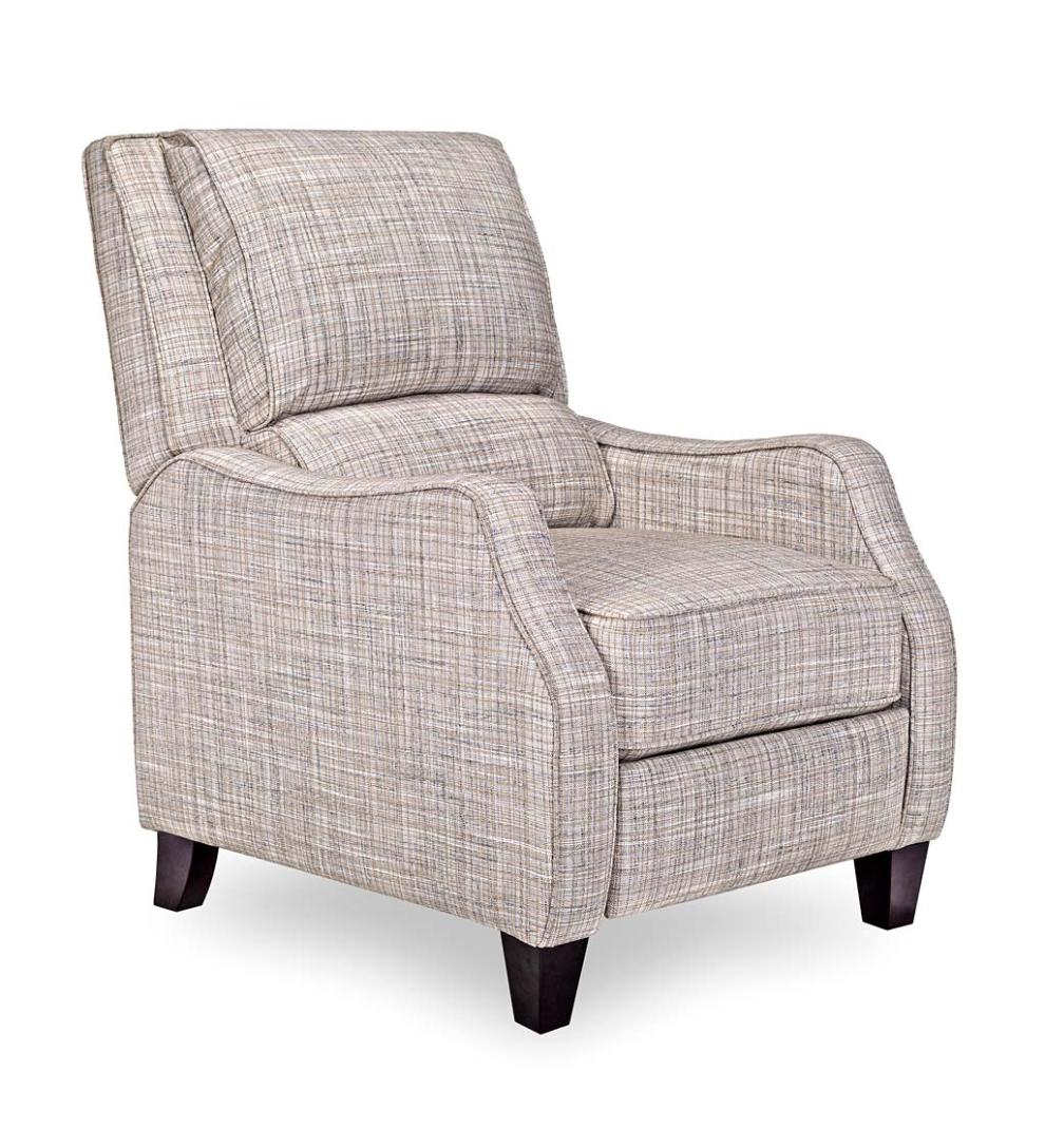 Plow &amp; Hearth Chairs &amp; Rockers | Indoor Living Timothy Linen Recliner Arm Chair - Grey