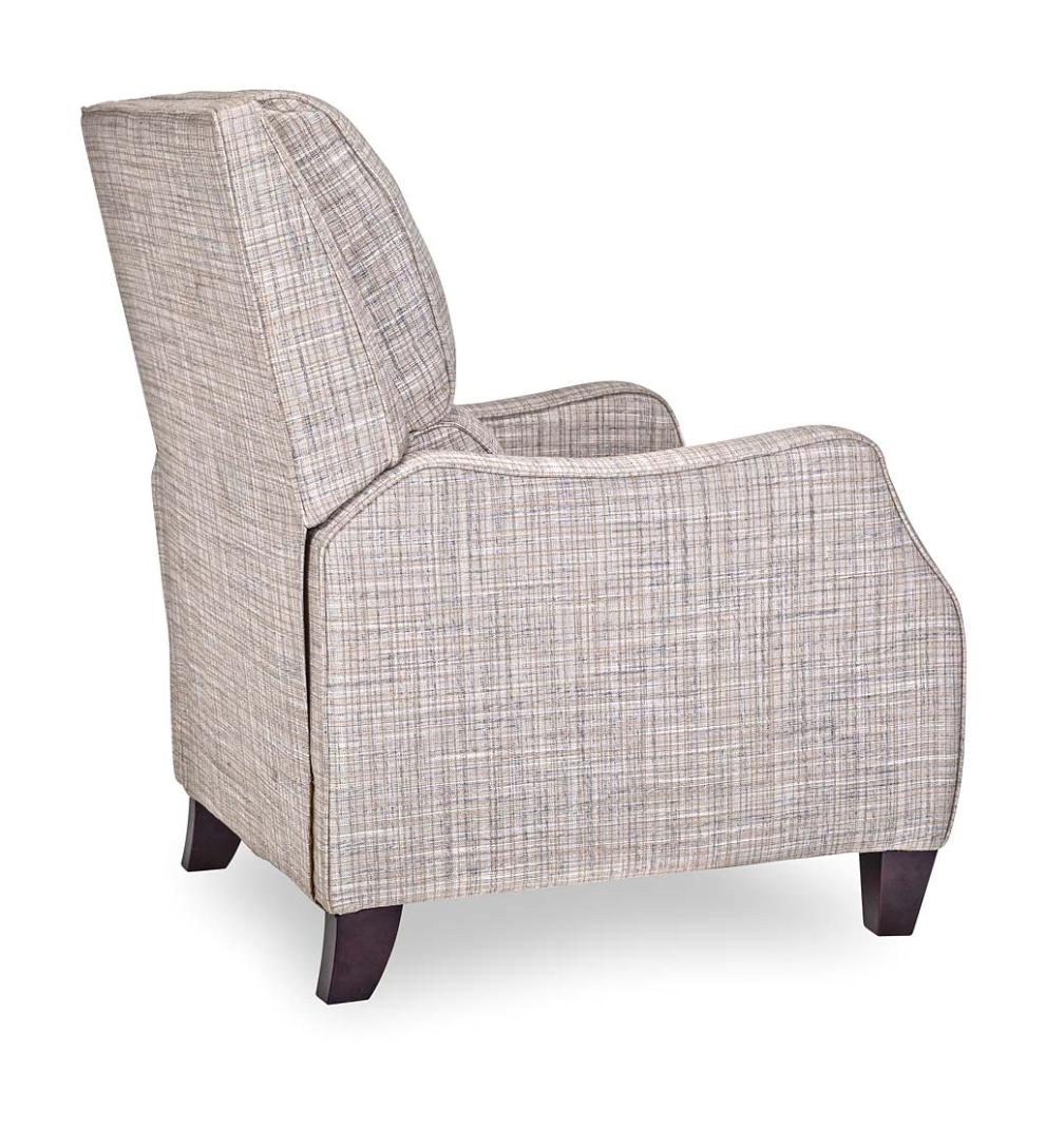 Plow &amp; Hearth Chairs &amp; Rockers | Indoor Living Timothy Linen Recliner Arm Chair - Grey