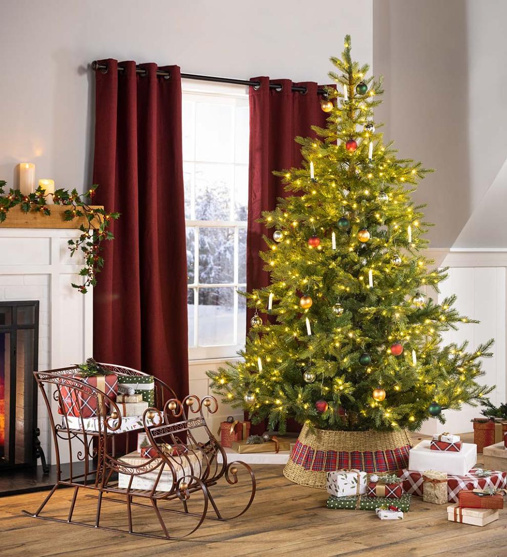 Plow &amp; Hearth Curtain Panels | Indoor Living Madison Double-Blackout Grommet Curtain Pairs