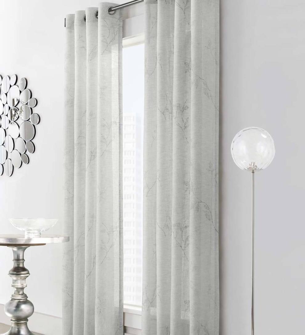 Plow &amp; Hearth Curtain Panels | Indoor Living Surry Grommet Curtain Panel