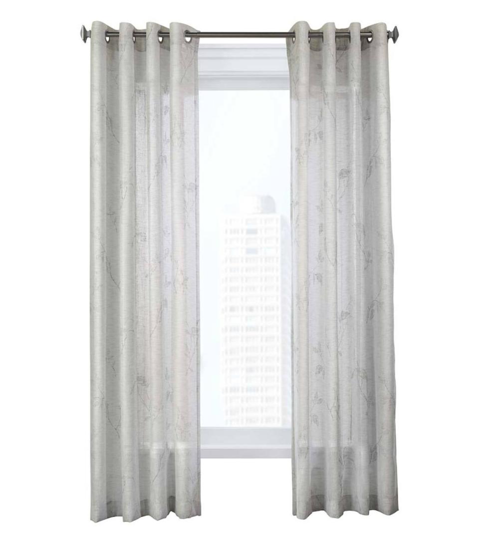 Plow &amp; Hearth Curtain Panels | Indoor Living Surry Grommet Curtain Panel