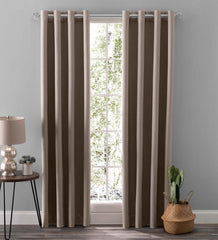 Plow &amp; Hearth Curtain Panels | Indoor Living Twilight Total Blackout Grommet Curtain Panel