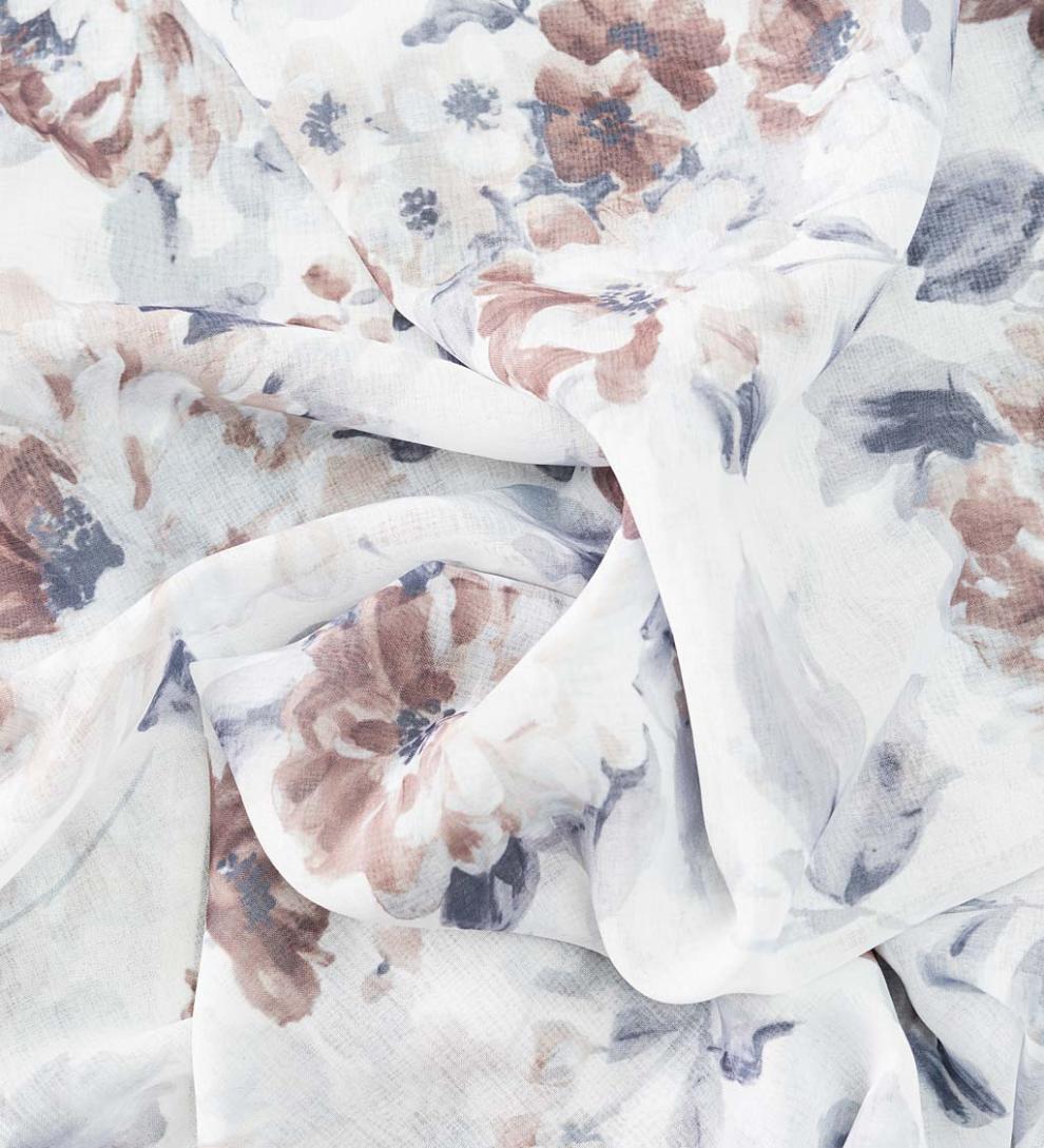 Plow &amp; Hearth Curtain Panels | Indoor Living Whimsical Sheer Rod Pocket Panel Curtains And Valance