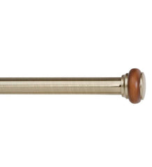 Plow &amp; Hearth Curtain Rods &amp; Hardware | Indoor Living Adjustable Steel Titan Imperial Curtain Rods And Matching Accessories