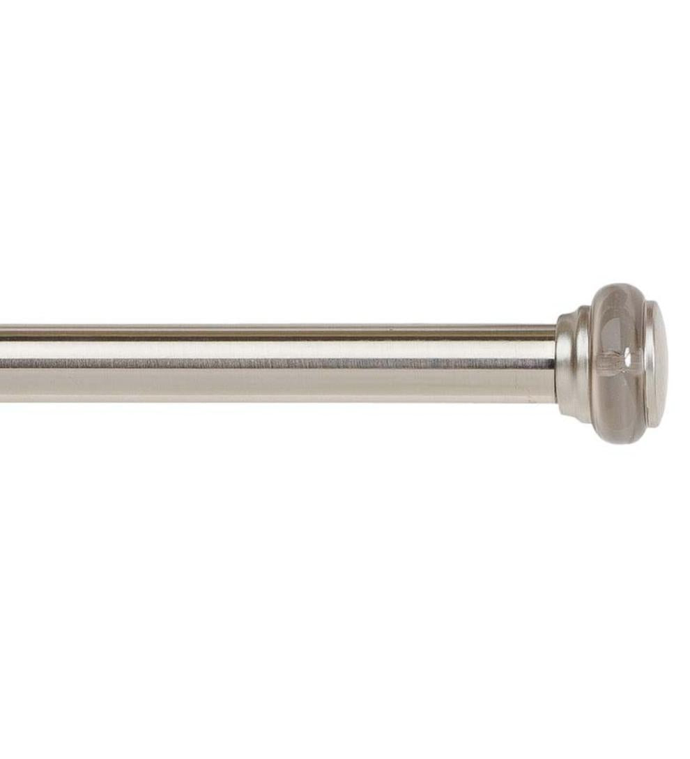 Plow &amp; Hearth Curtain Rods &amp; Hardware | Indoor Living Adjustable Steel Titan Imperial Curtain Rods And Matching Accessories